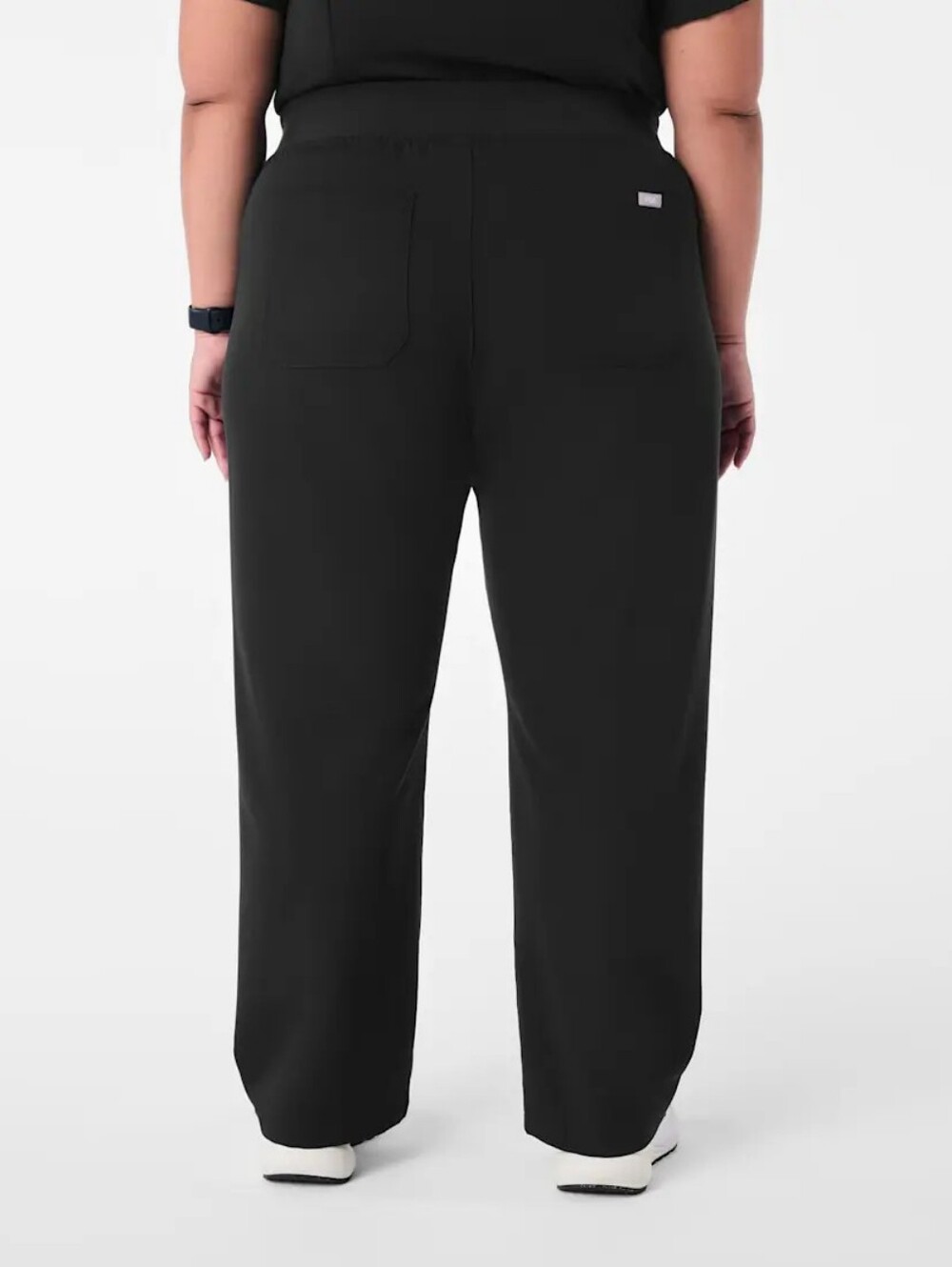 Figs Livingston Black High-Rise Straight-Leg Scrub Pant Size XXL - Picture 9 of 16